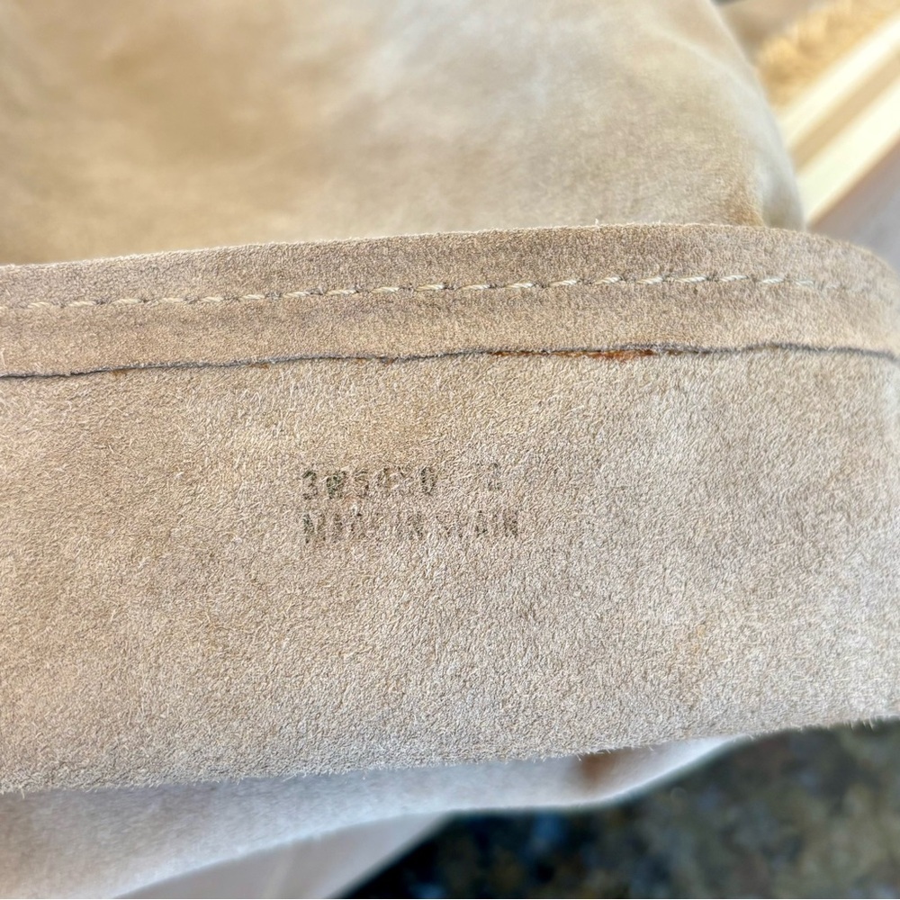 PRADA Rope Trim Boot EU 38 Taupe
Suede Espadrille Platform NEW - Picture 11 of 13